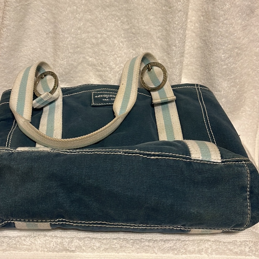 Aeropostale blue cloth bag - Picture 7 of 7